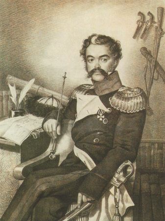 Портрет Д.В.Давыдова.